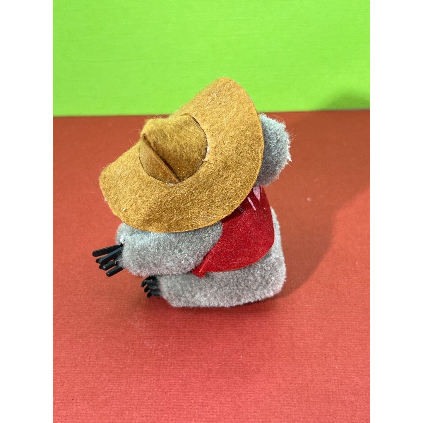 Vintage Koala Clip On Pencil Hugger Mini Plush 80's Australia Souvenir