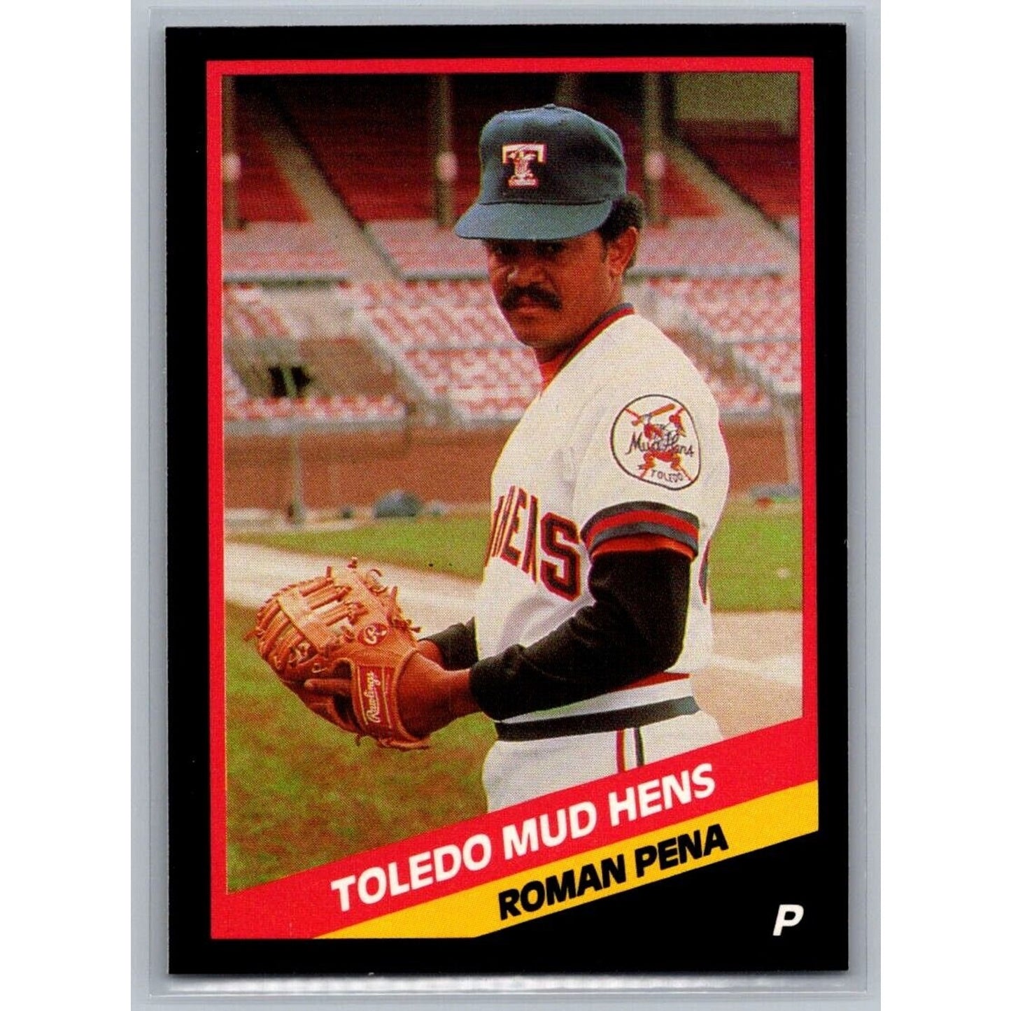 1988 CMC Toledo Mud Hens #6 Ramon Pena Detroit Tigers