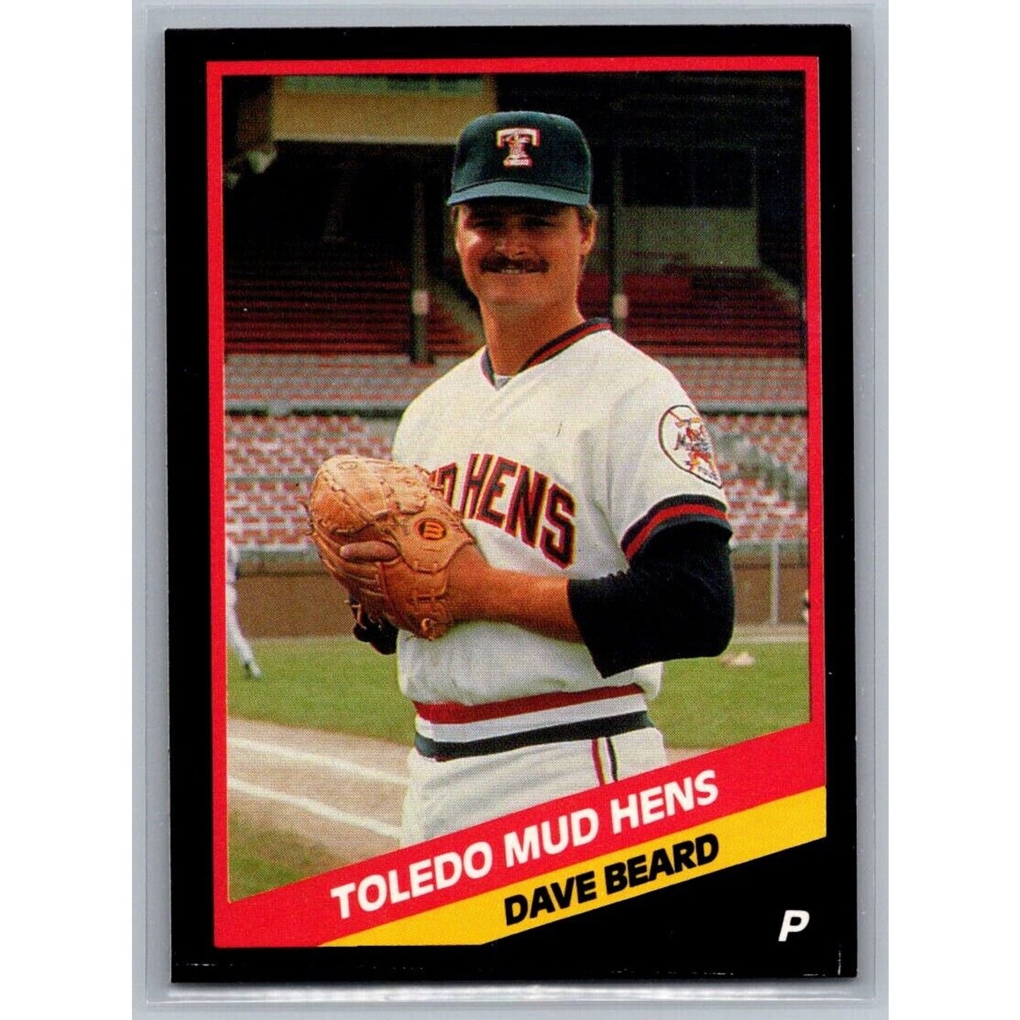 1988 CMC Toledo Mud Hens #1 Dave Beard Detroit Tigers