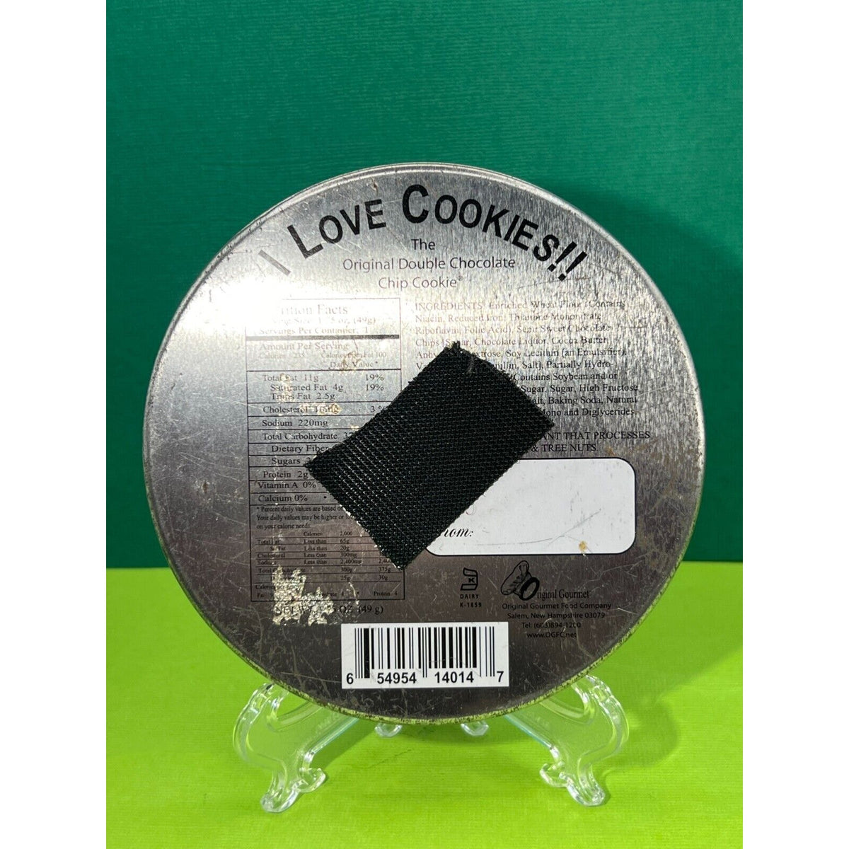 I Love Baseball Gift Container Confectionary Candy Box Chocolate Chip