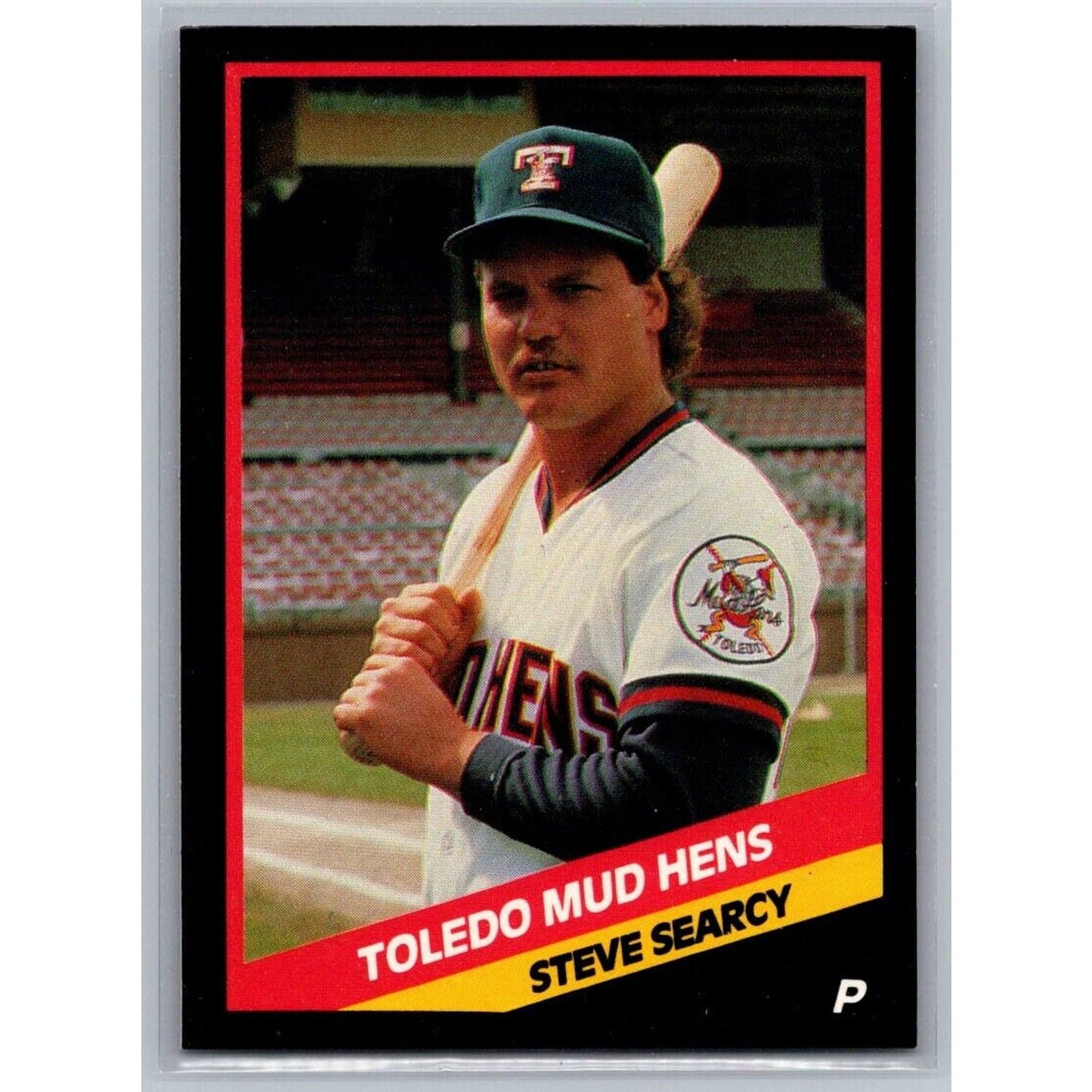 1988 CMC Toledo Mud Hens #4 Steve Searcy Detroit Tigers