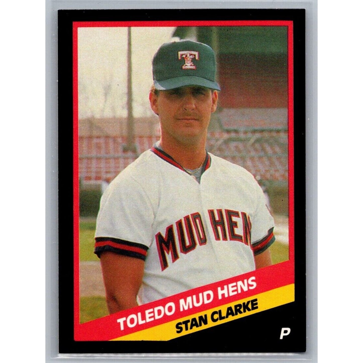 1988 CMC Toledo Mud Hens #2 Stan Clarke Detroit Tigers