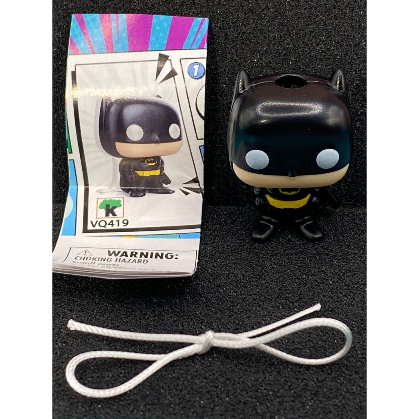 NEW Funko Pop DC Super Heroes Kinder Joy Batman- Figurine Backpack Hanger
