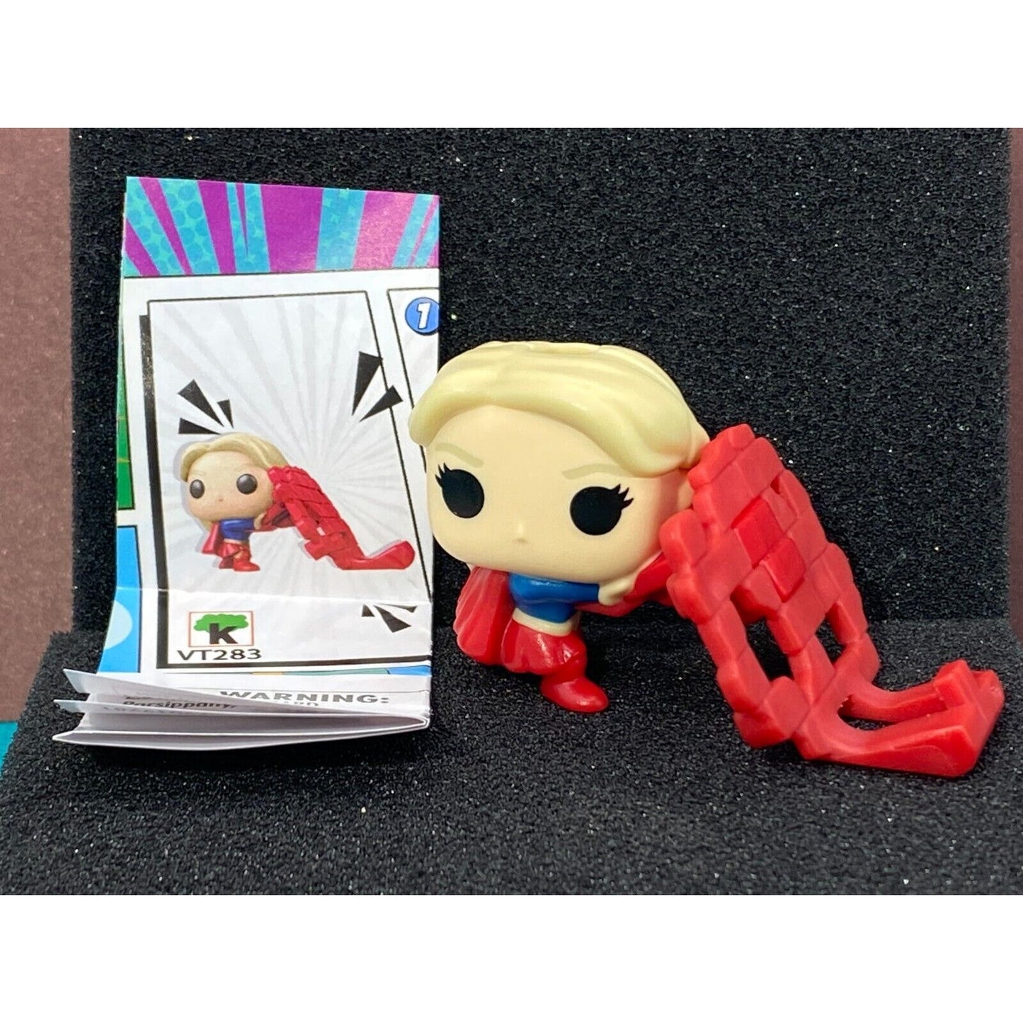 NEW Funko Pop DC Super Heroes Kinder Joy Super Girl - Phone Stand