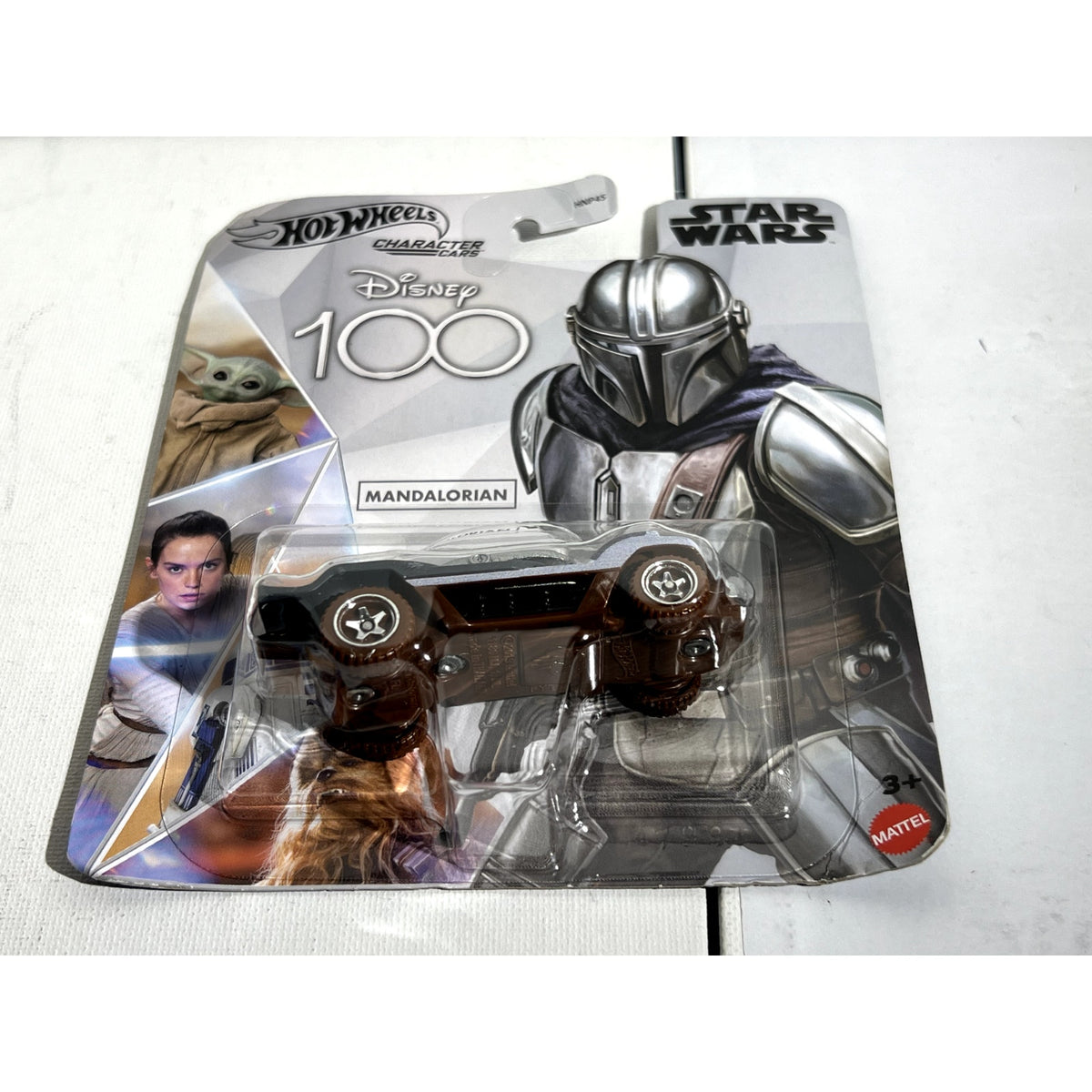 Hot Wheels Disney 100 Years Star Wars Mandalorian Character Car 2023 Release