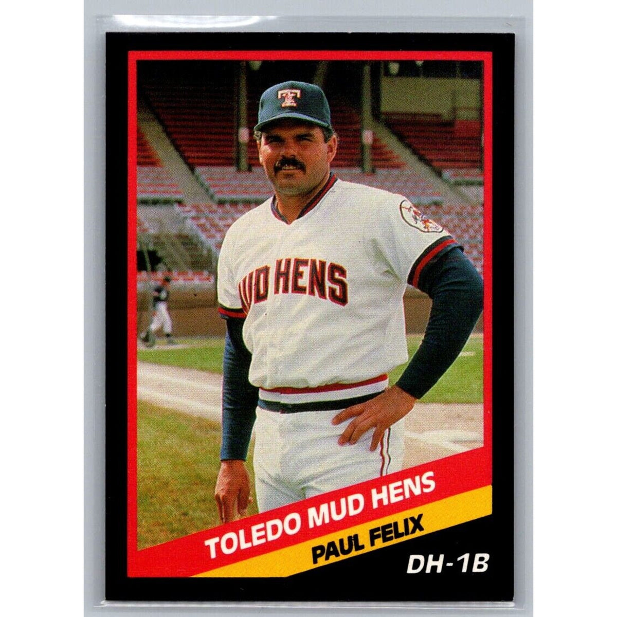 1988 CMC Toledo Mud Hens #20 Paul Felix Detroit Tigers