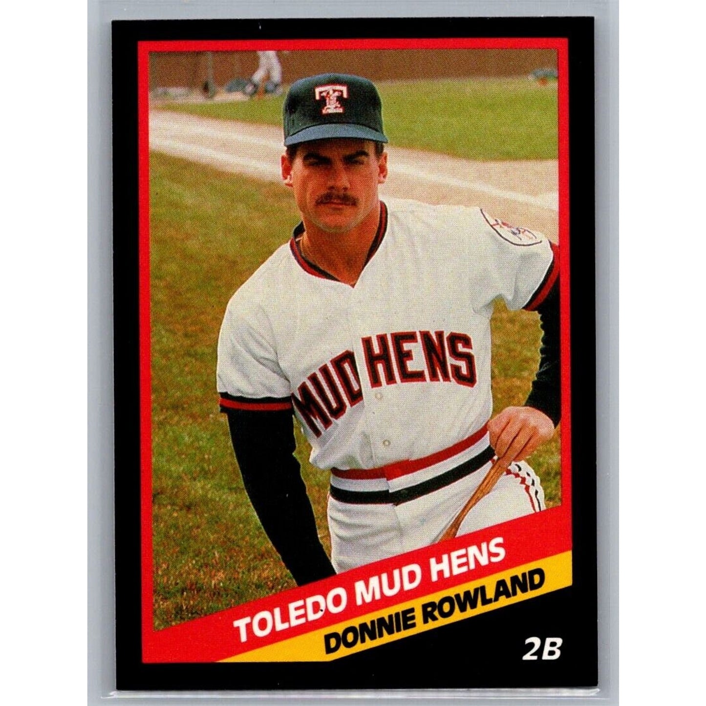 1988 CMC Toledo Mud Hens #22 Donnie Rowland Detroit Tigers
