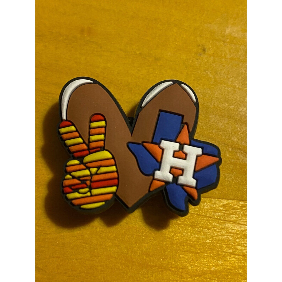 Houston Astros Shoe Charms Pack of 10