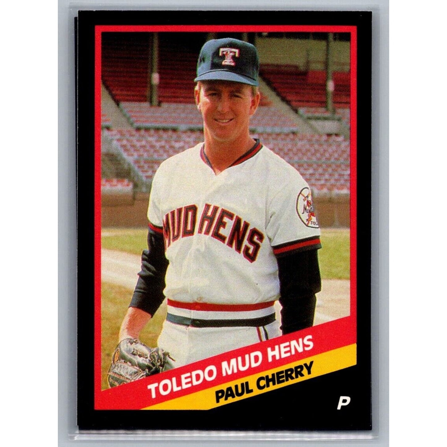 1988 CMC Toledo Mud Hens #9 Paul Cherry Detroit Tigers