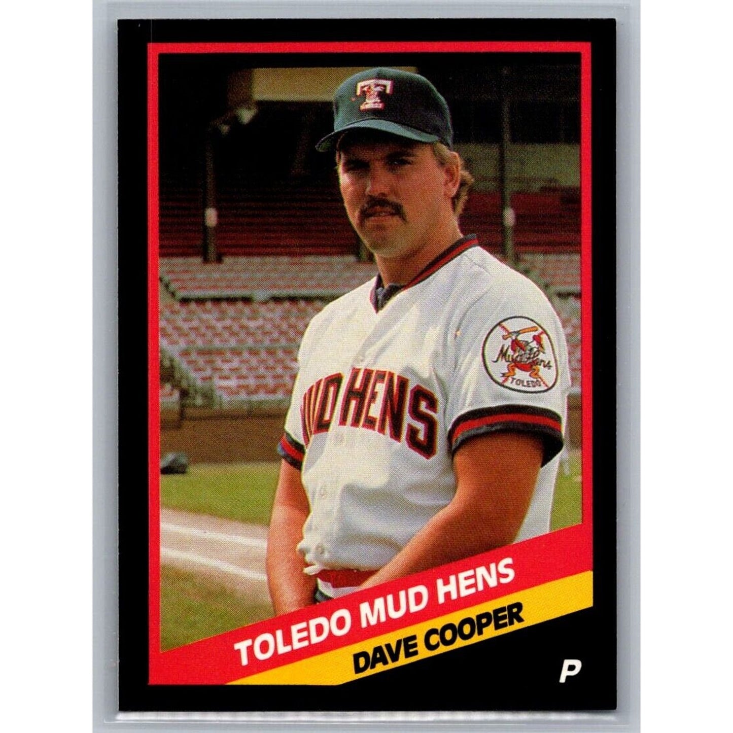 1988 CMC Toledo Mud Hens #8 Dave Cooper Detroit Tigers