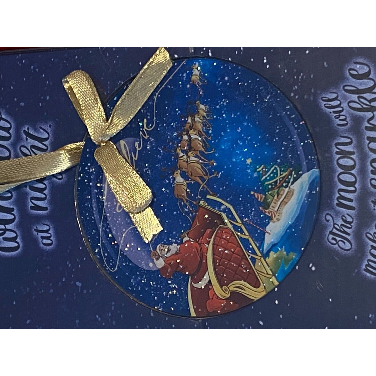 The Magical Tale of Santa- A Family Tradition for Christmas Eve Picture Book Orn