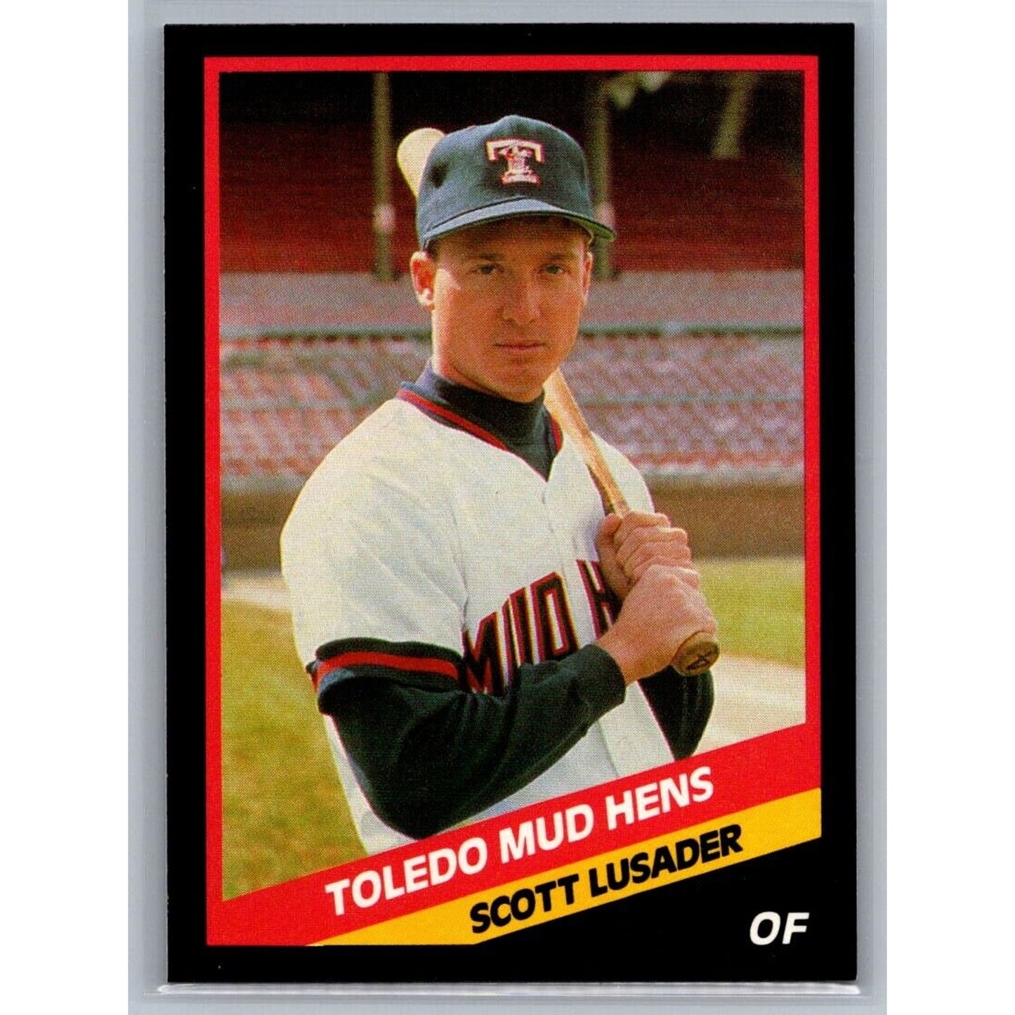 1988 CMC Toledo Mud Hens #13 Scott Lusader Detroit Tigers