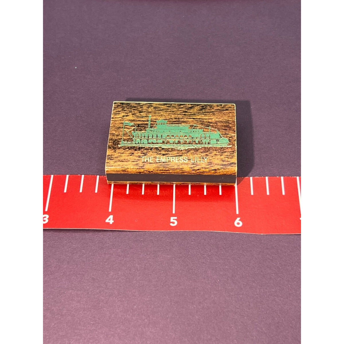 The Empress Lilly Lake Buena Vista Florida Walt Disney Box of Matches Matchbook
