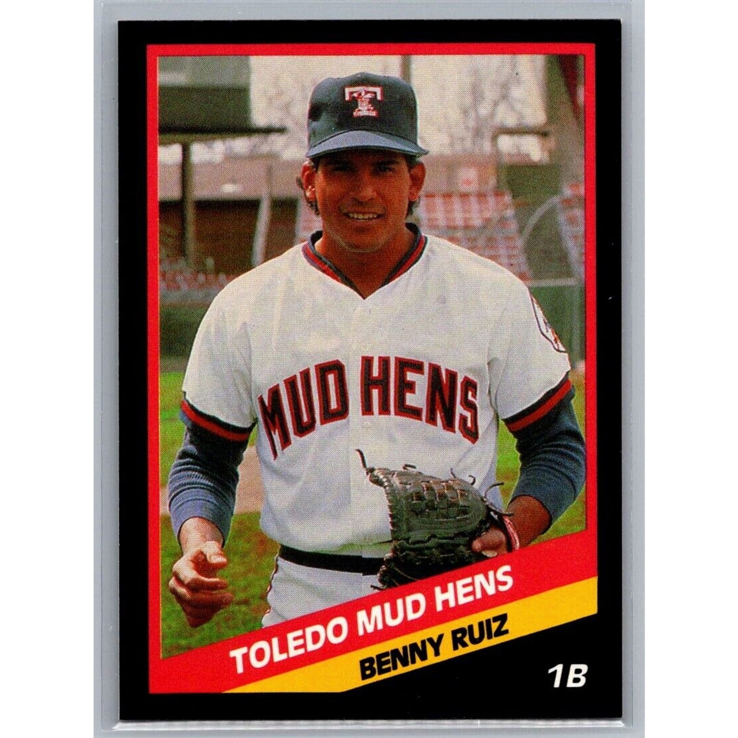 1988 CMC Toledo Mud Hens #16 Benny Ruiz Detroit Tigers