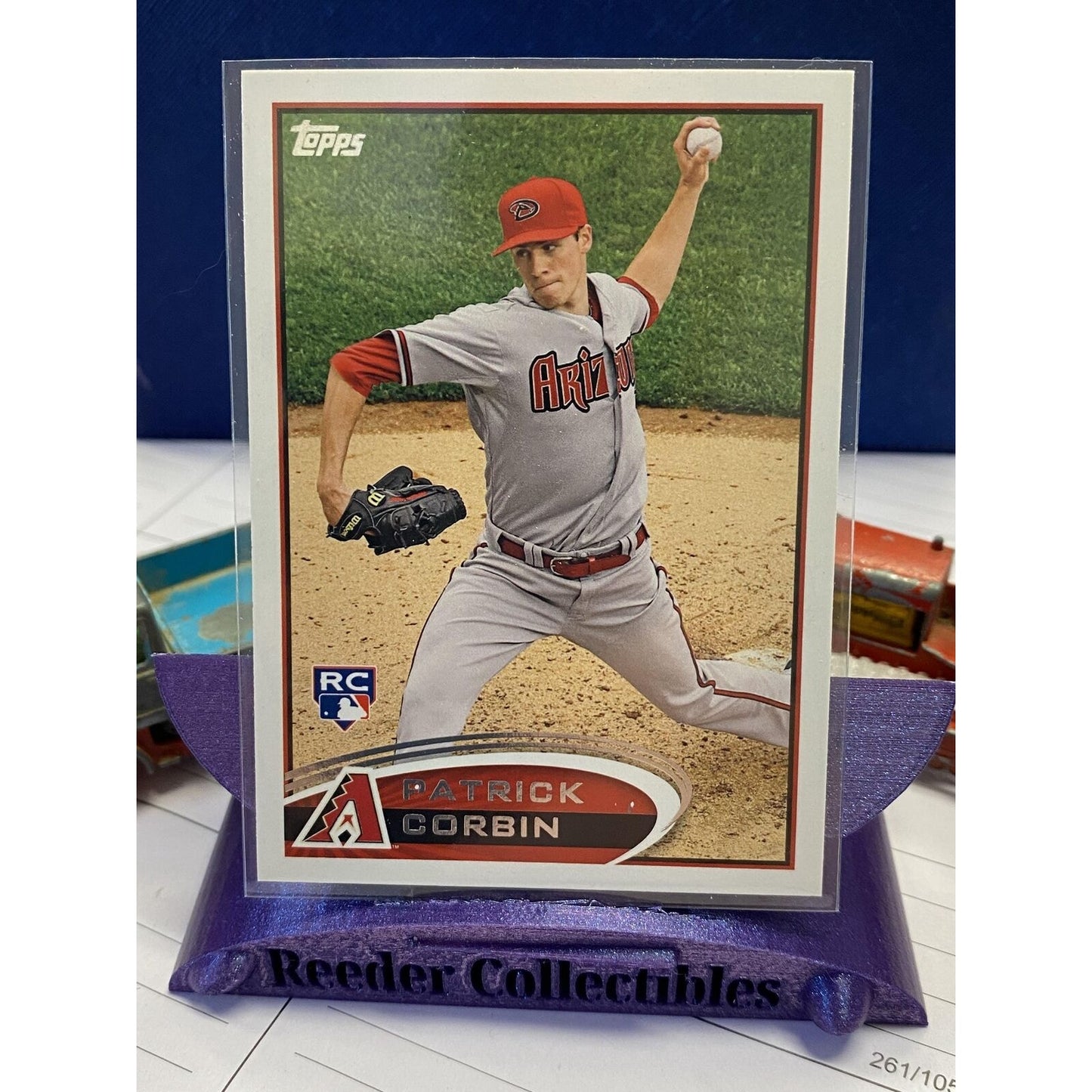 2012 Topps Update #US16 Patrick Corbin Arizona Diamondbacks Rookie