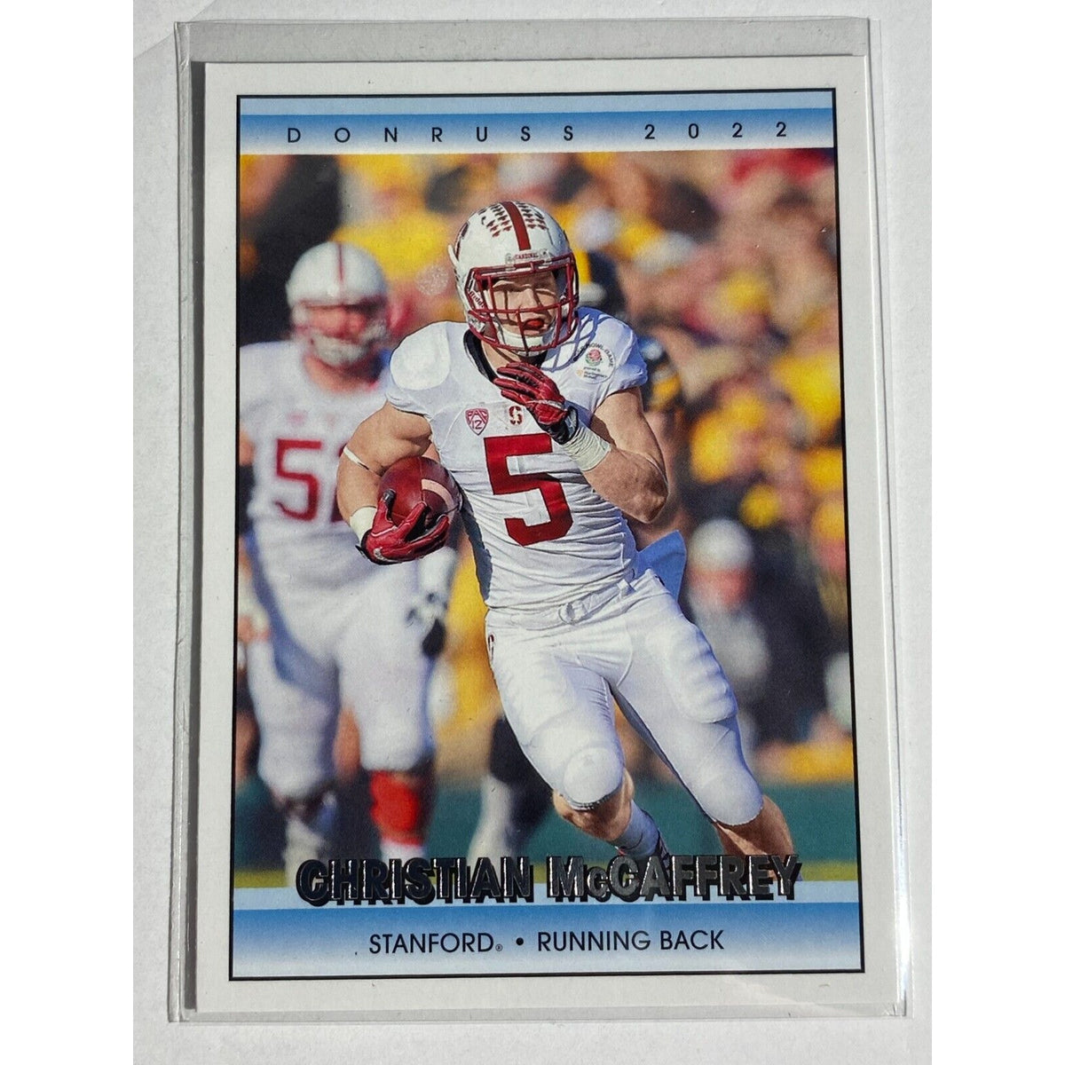 Christian McCaffrey #4 2022 Panini Draft Picks Stanford