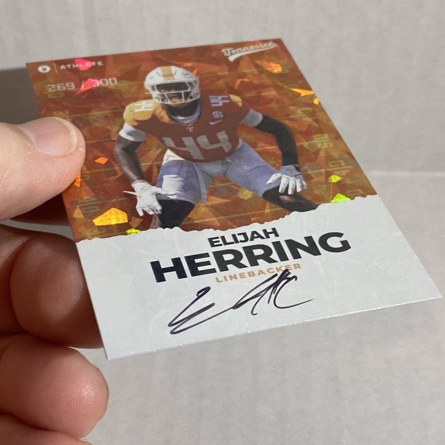 ELIJAH HERRING AUTO 269/300 2023 ONIT TN VOLS SIGNATURE