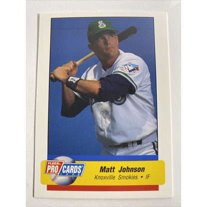 1995 Knoxville Smokies Matt Johnson