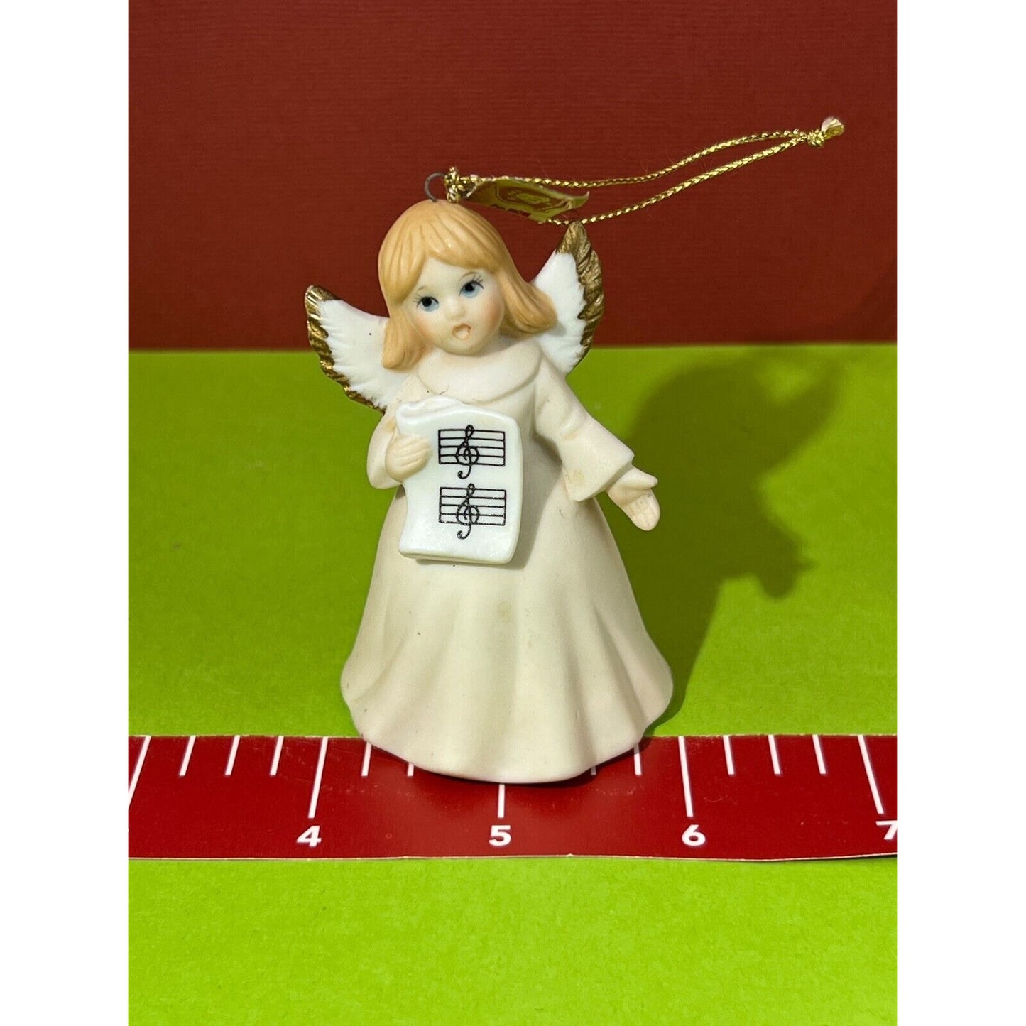 Ebeling & Reuss Co. Musical Singing Angel Christmas Ornament (Non Working)