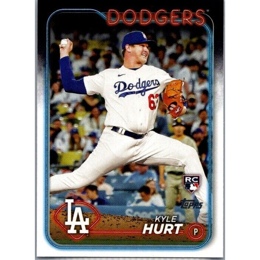 2024 Topps #583 Kyle Hurt Los Angeles Dodgers Rookie