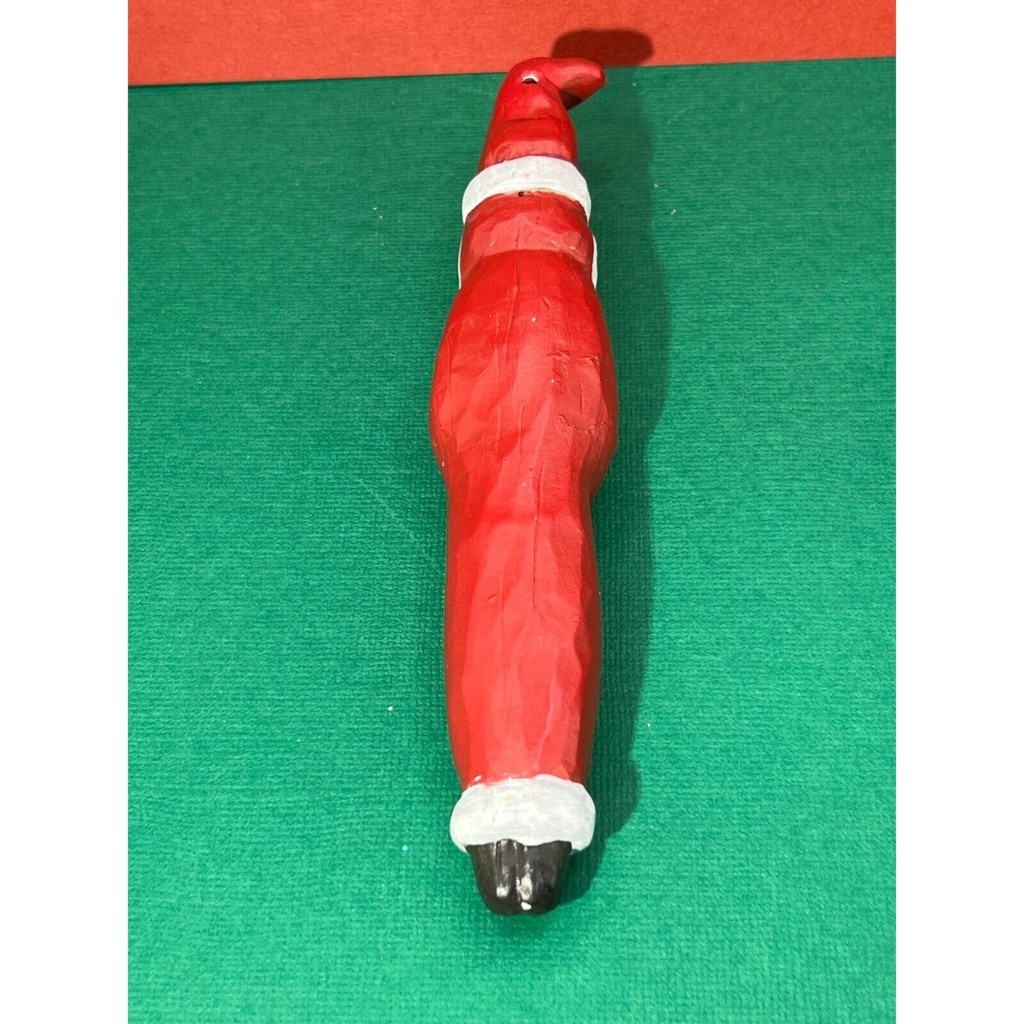 Vintage Christmas Santa Ornament 6" Height