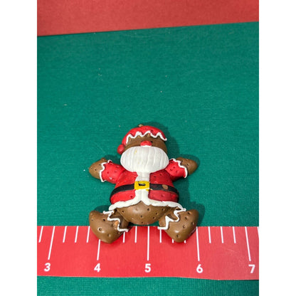 1996 Vintage House of Lloyd Gingerbread Man Santa Ornament