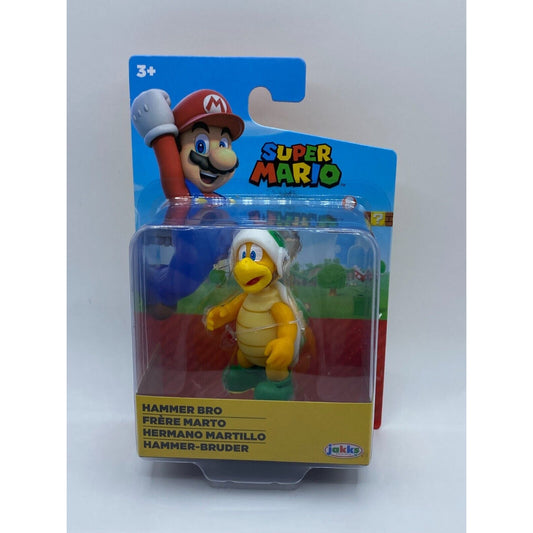 Jakks World of Nintendo Super Mario Hammer Bro 2.5" Toy Figure Collectible 2023