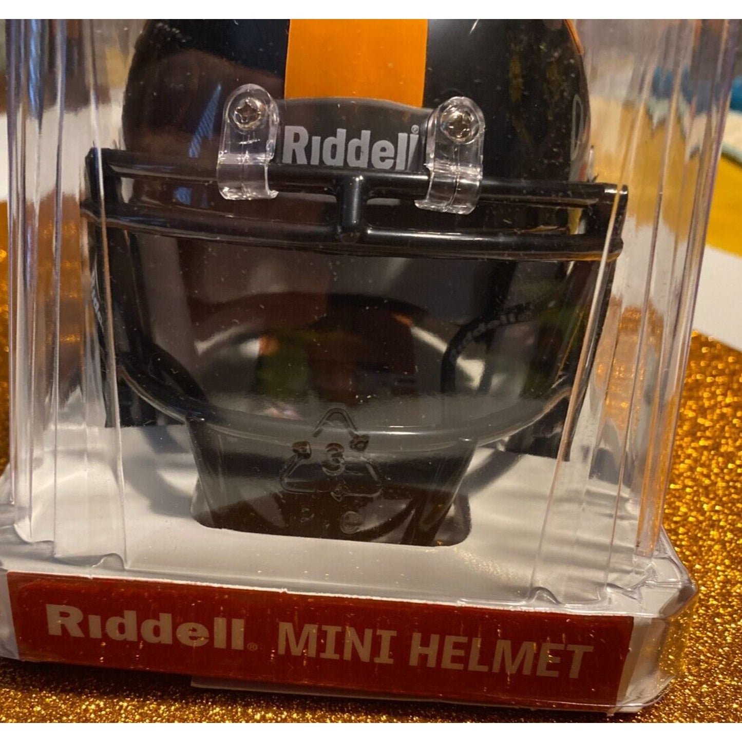 Aaron Beasley #6 Autographed Riddell Mini Helmet Tennessee Volunteers COA NCAA