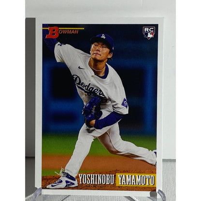 #74 Yoshinobu Yamamoto RC Los Angeles Dodgers 2024 Topps TBT