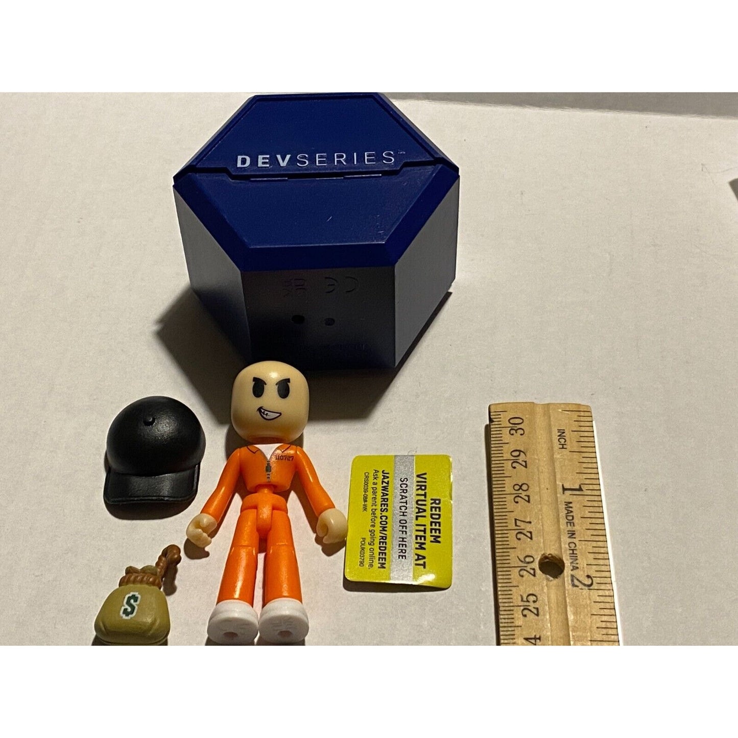 Roblox DevSeries Jailbreak Inmate from mystery box unused virtual code