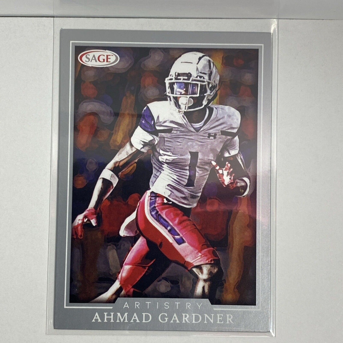 Ahmad Gardner 2022 Sage Artistry #1 Silver UCLA Bruins New York Jets