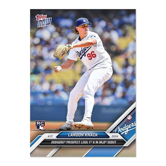 Landon Knack Los Angeles Dodgers - 2024 MLB TOPPS NOW® Card 90 - PR: 577