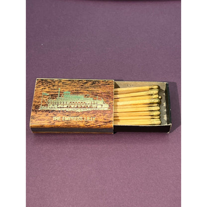 The Empress Lilly Lake Buena Vista Florida Walt Disney Box of Matches Matchbook