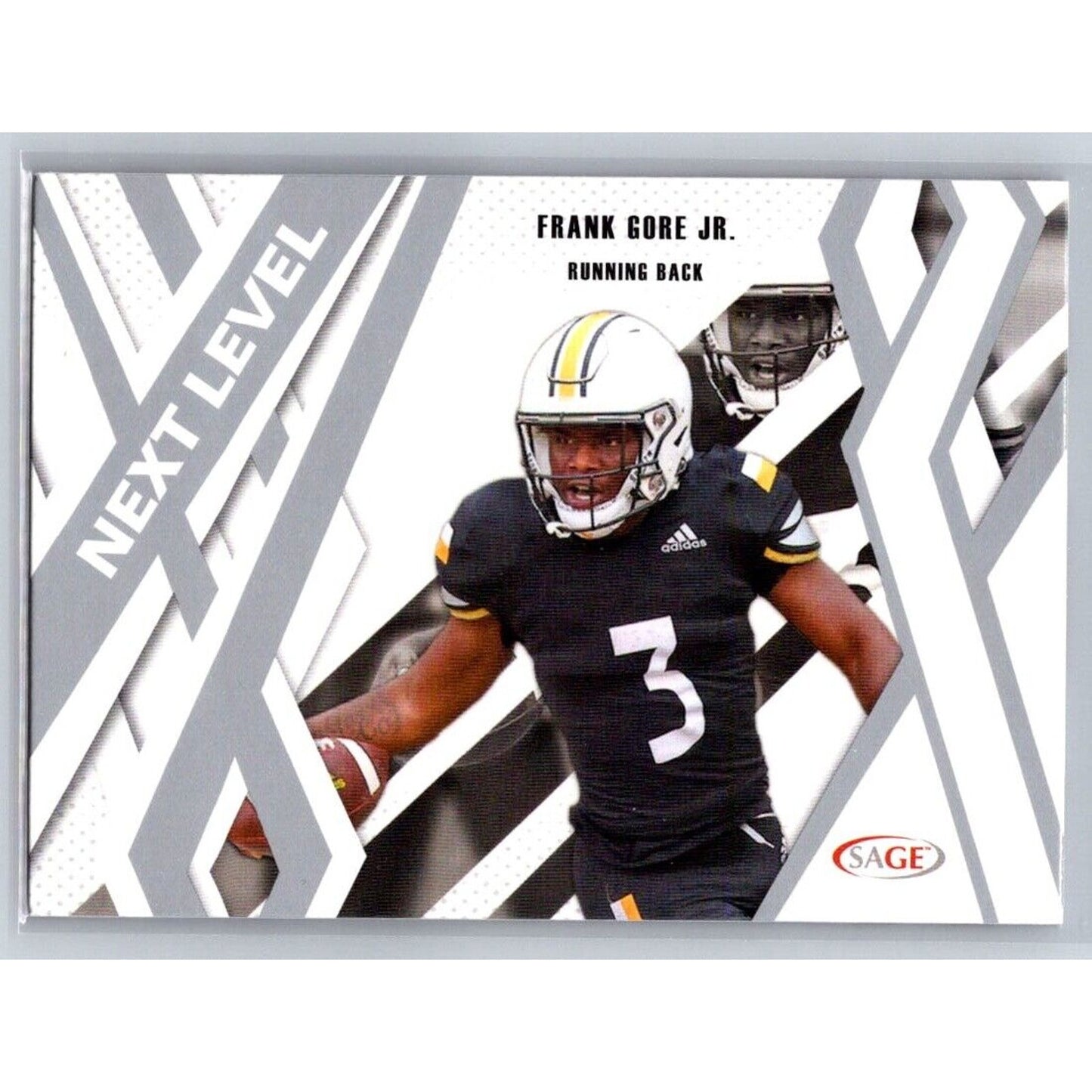 2024 Sage Low Series Football #94 Frank Gore Jr. Next Level Silver