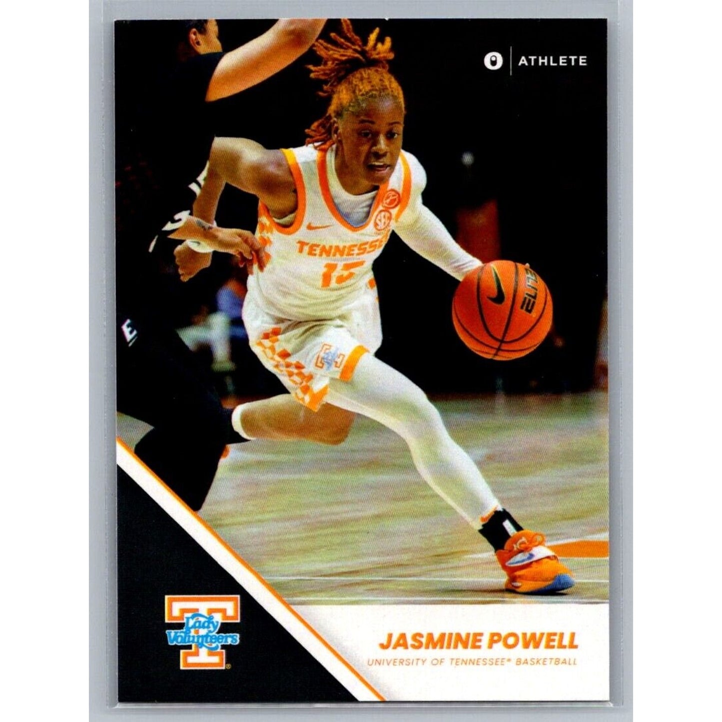 University of Tennessee #15 Jasmine Powell Grey Parallel