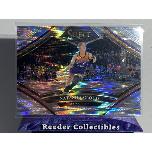 2024 Panini Select WNBA #22 Natasha Cloud Snapshots Flash Prizms