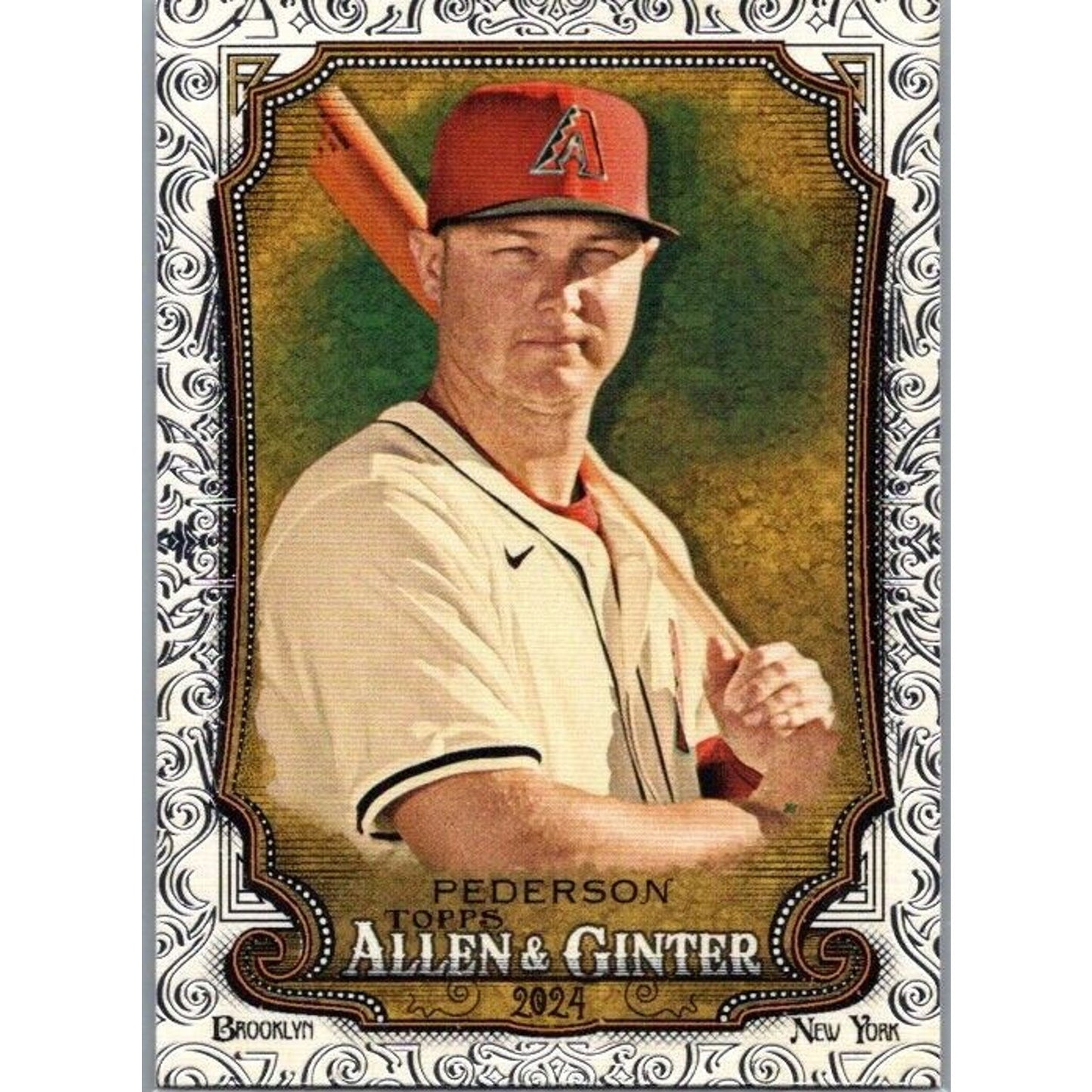 2024 Allen & Ginter #305 Joc Pederson Arizona Diamondbacks Rookie Filigree Foil