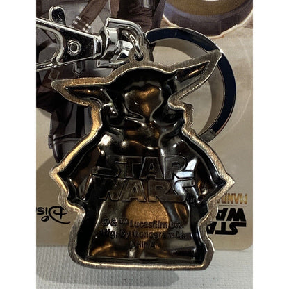 BRAND NEW! Star Wars Pewter Baby Yoda/ Grogu Keychain!