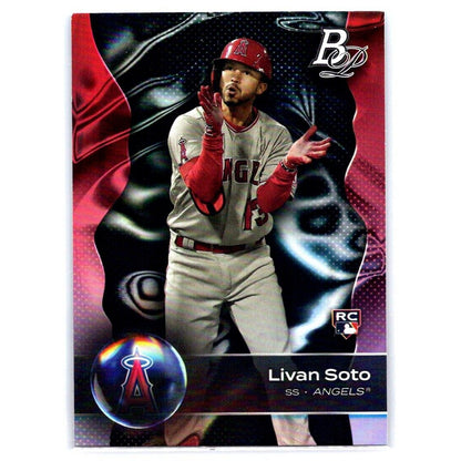 2023 Bowman Platinum #22 Livan Soto Los Angeles Angels