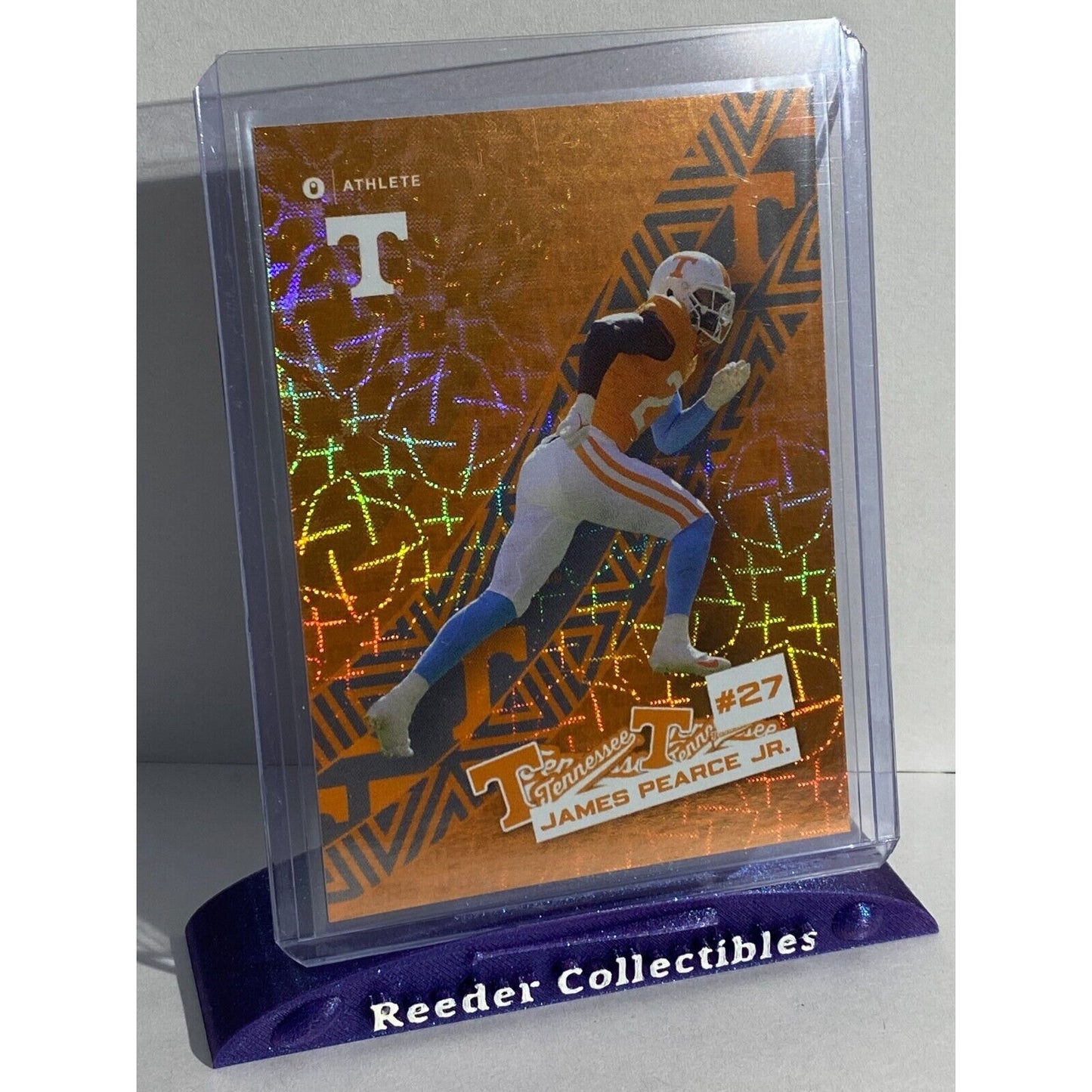 James Pearce Jr. 2024 ONIT Athlete Sticker Series Holo Tennessee Volunteers