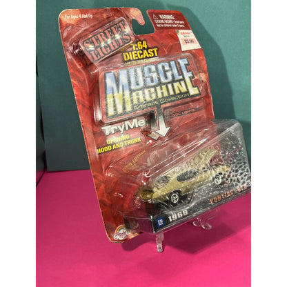 Agglo Muscle Machine Street Lights 1969 Pontiac GTO Gold 2008