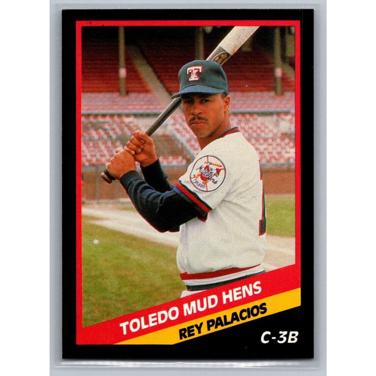 1988 CMC Toledo Mud Hens #18 Rey Palacios Detroit Tigers