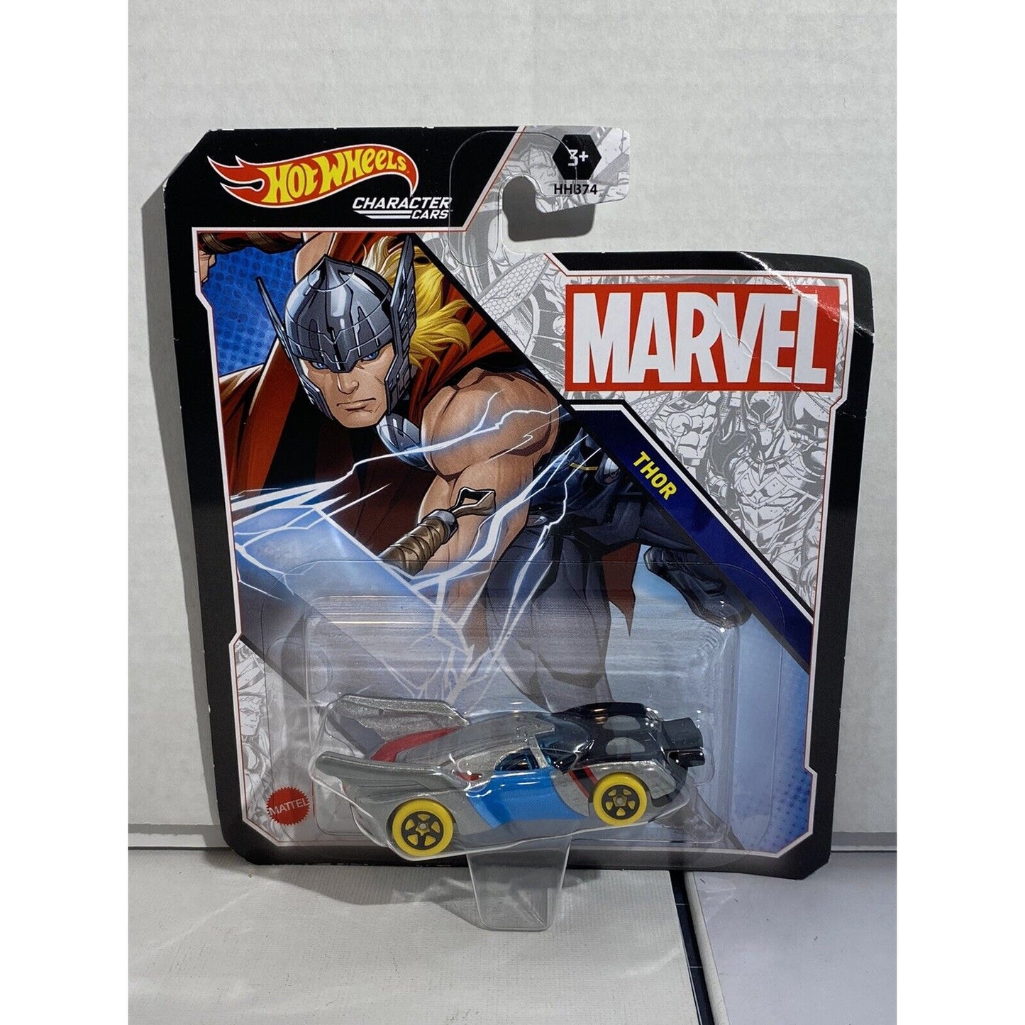 Hot Wheels Marvel Thor Comic Version Character Car New 2022 release