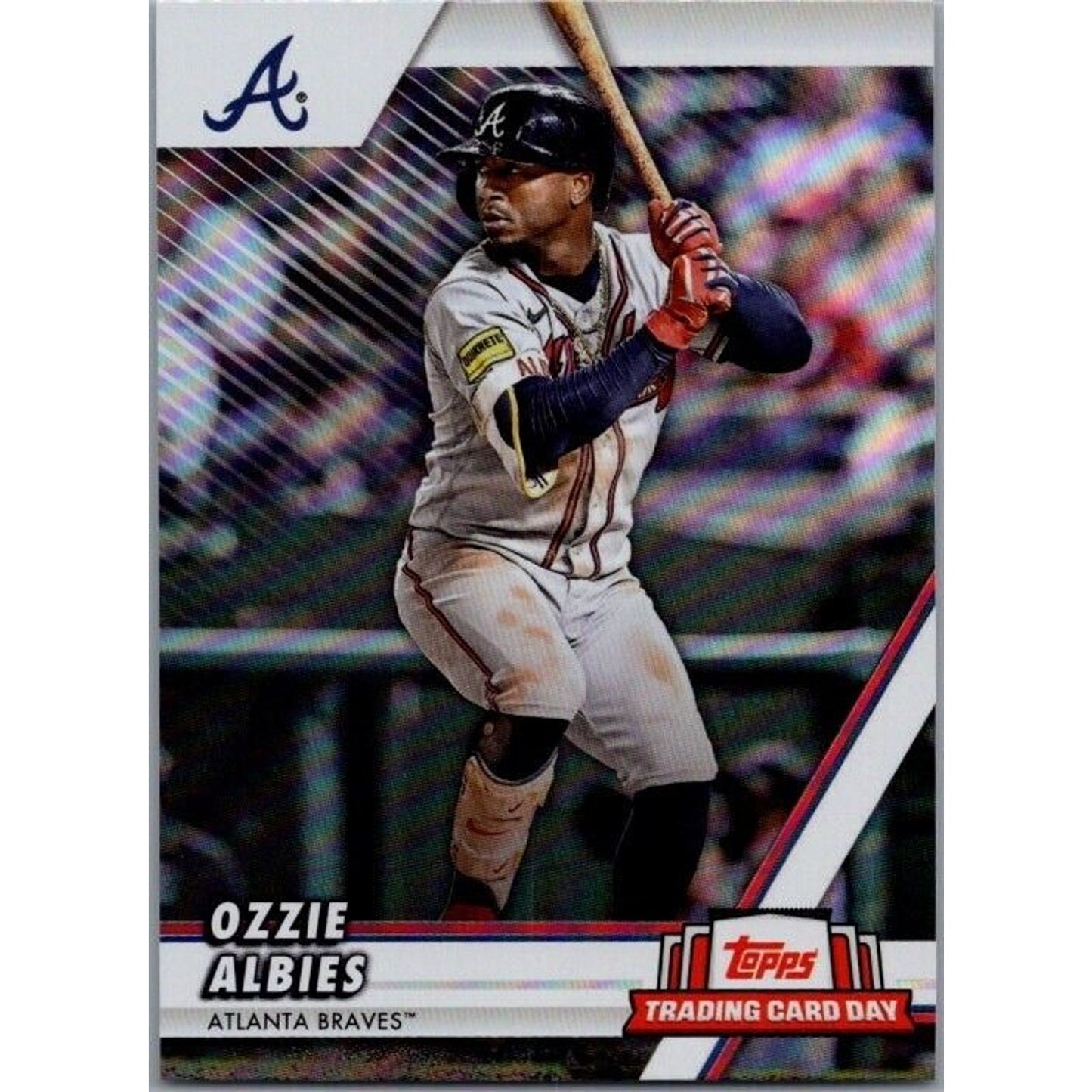 Atlanta Braves Topps Trading Card Day Stadium Team Set Sealed Acuna Albies Fried