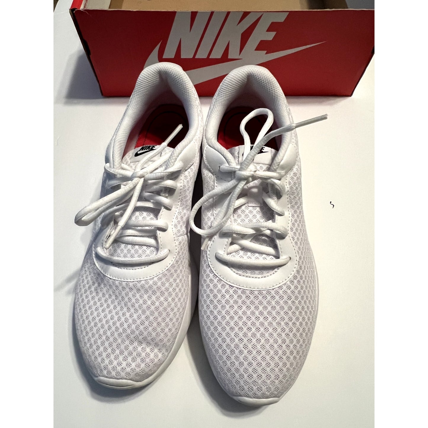 Nike Tanjun Mesh Sneakers White Size 11