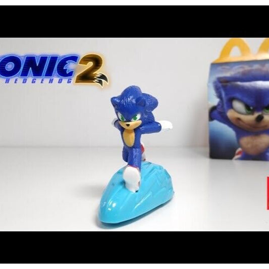 2022 McDonald's Happy Meal Toys Sonic 2 *Rare* New Sealed Toy #1 Sonic