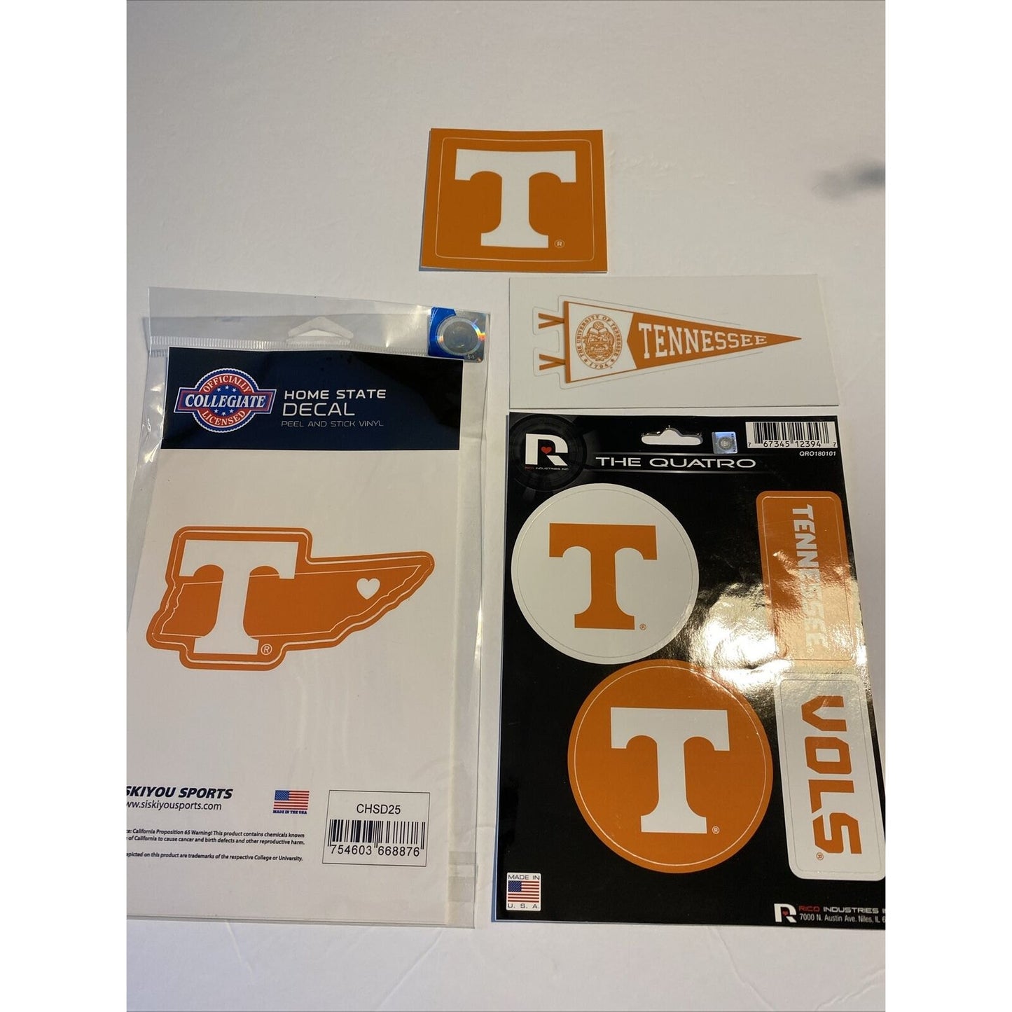 Tennessee Volunteers Stickers Decals