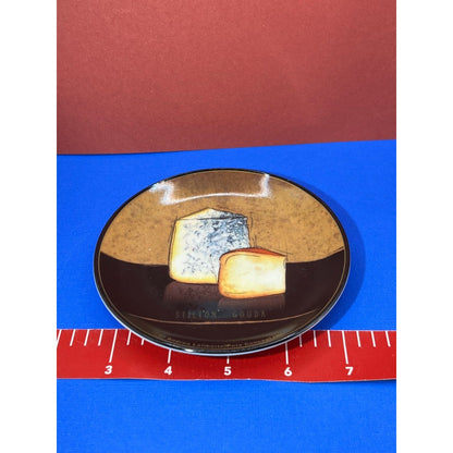 Andrea Laliberte / Pela Concepts Inc. Small Vintage Cheese Plates Set of 4