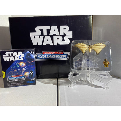 Star Wars Micro Galaxy Squadron Series 4 Scout Class Ewok with glider