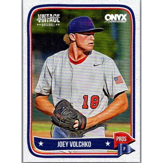 2024 Onyx Vintage Extended #OVJOVO Joey Volchko Stanford Cardinal